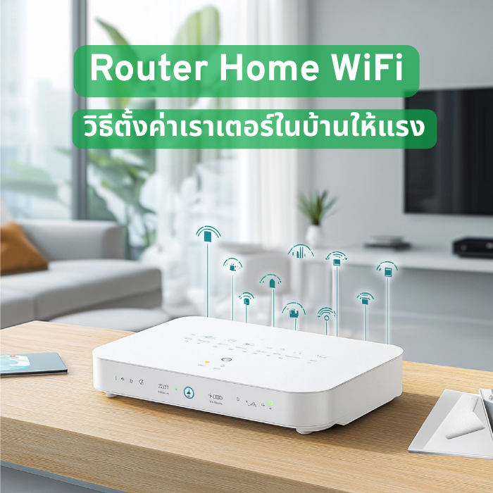 Router Home WiFi – วิธีตั้งค่าเราเตอร์ในบ้านให้แรง